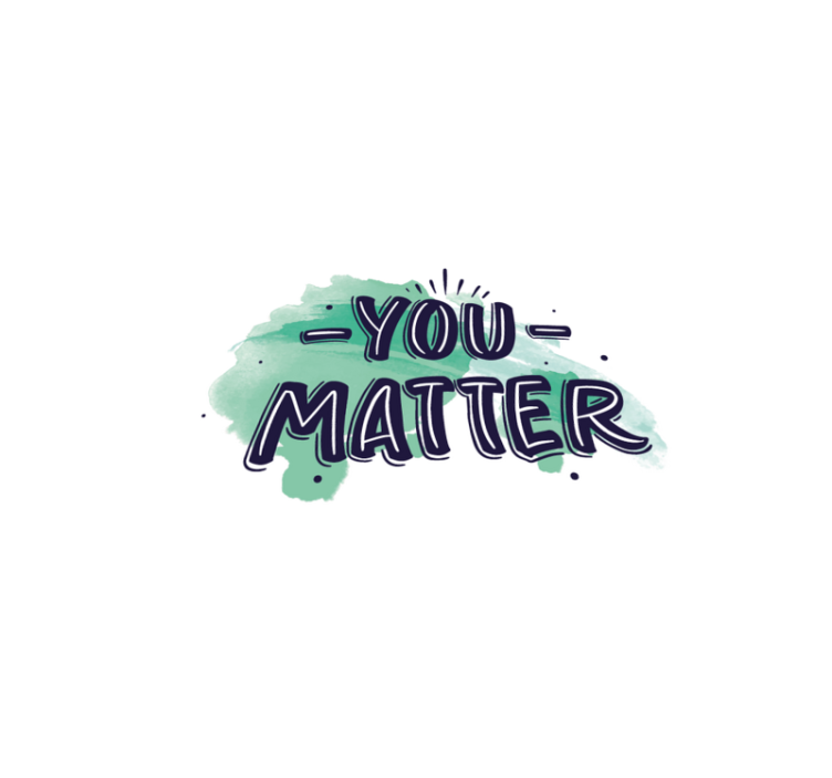 You matter artistic watercolor stain  rug - TenStickers