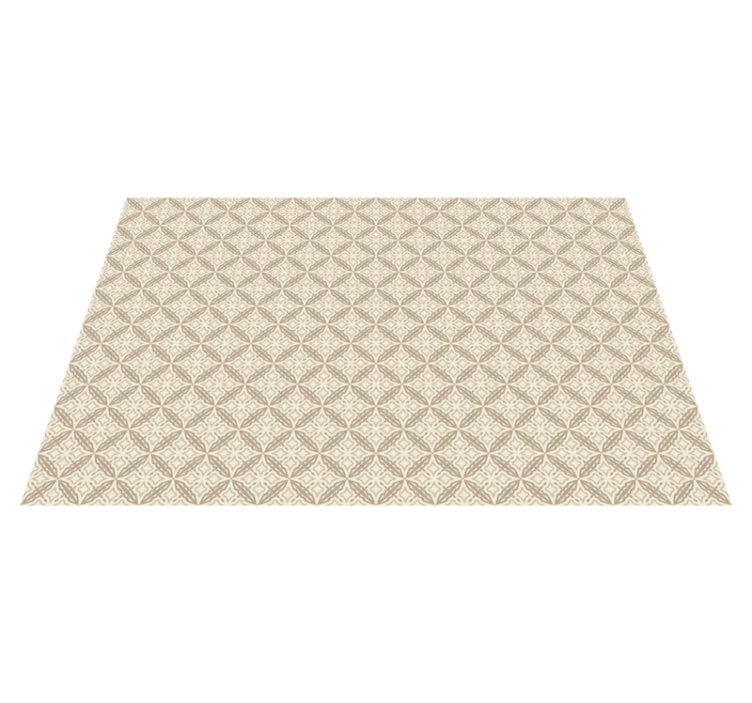 Mosaic Composition tile vinyl rug - TenStickers