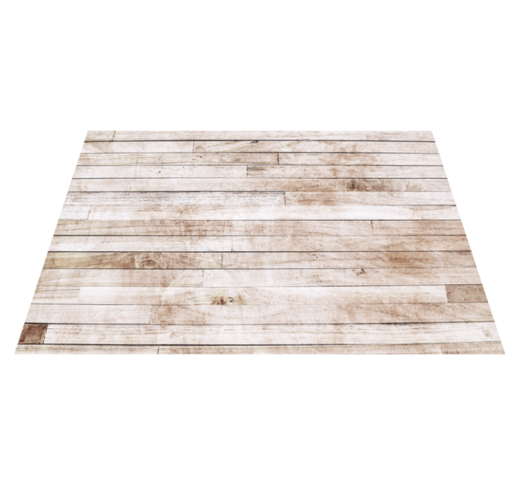 Light boards effect wood effect vinyl rug - TenStickers