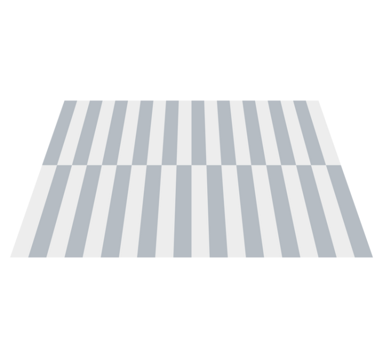 Stylish Striped Concept geometric vinyl rug - TenStickers