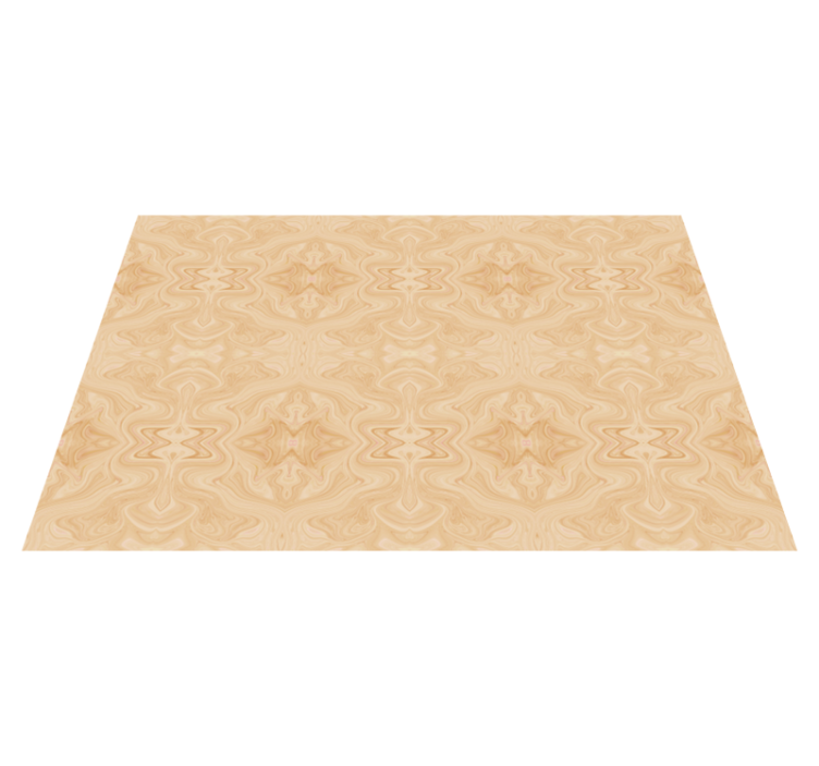 Elegant beige pattern marble vinyl rug - TenStickers