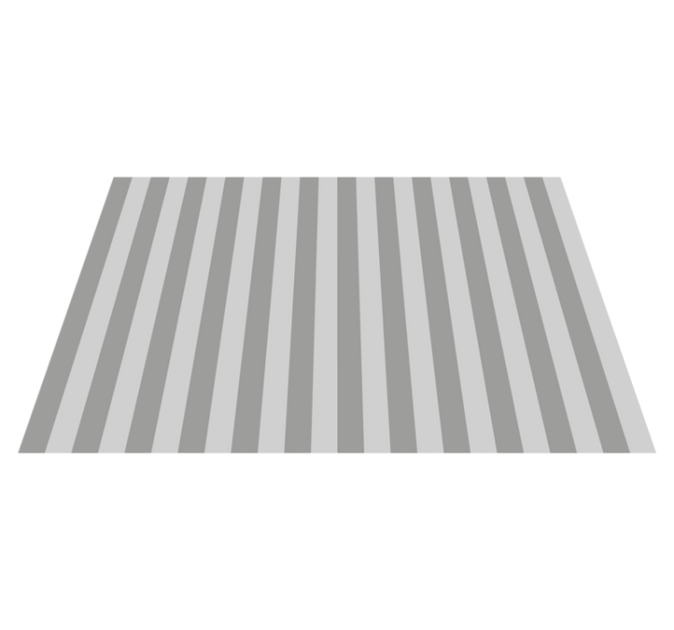 Grey Elegance Game striped vinyl rug - TenStickers
