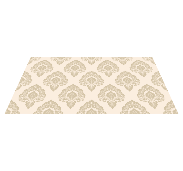 Classic Ornate Pattern modern vinyl rug - TenStickers