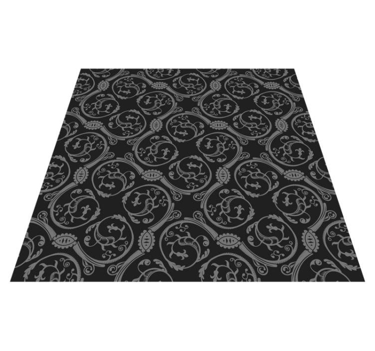 Ornate Mandala Pattern mandala carpet - TenStickers