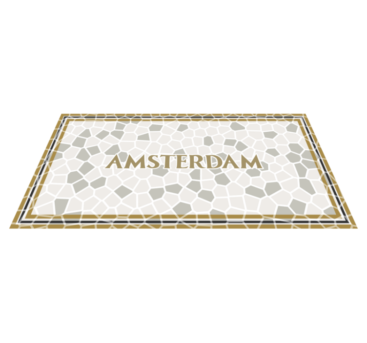 Amsterdam Mosaic mosaic floor tiles - TenStickers