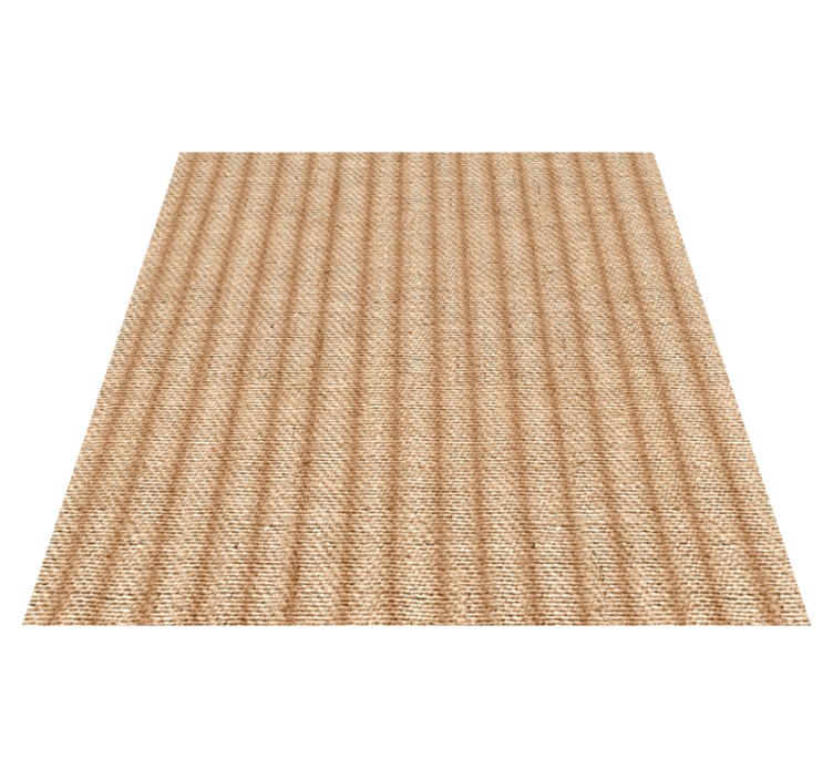 Jute  texture vinyl carpet - TenStickers
