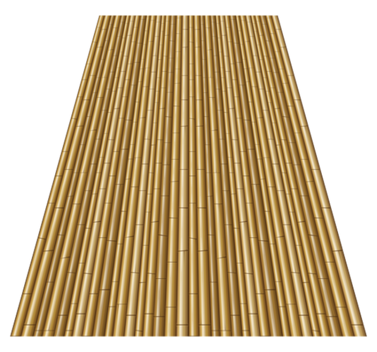Rattan texture nature rug - TenStickers