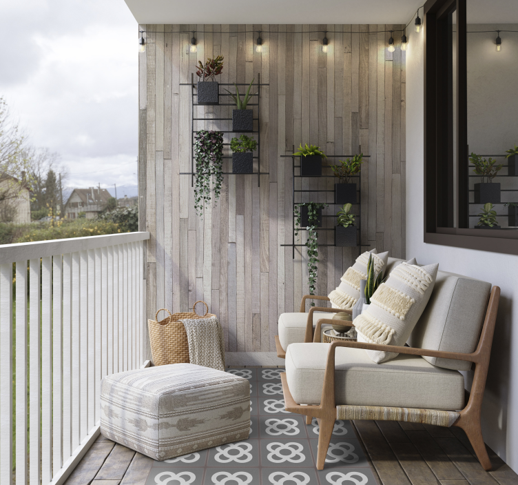 Carpet pvc panot barcelona mosaic - TenStickers