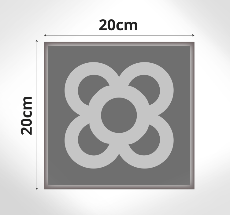 Carpet pvc panot barcelona mosaic - TenStickers