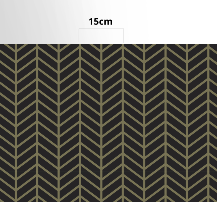 Herringbone Striped Pattern stripes carpet - TenStickers
