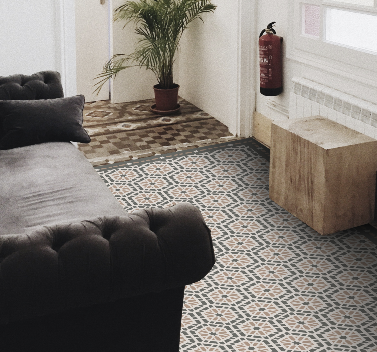 Gothic portugese tiles kitchen floor tiles - TenStickers