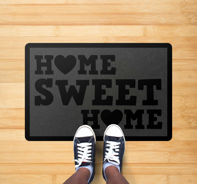Home Sweet Home custom rug - TenStickers
