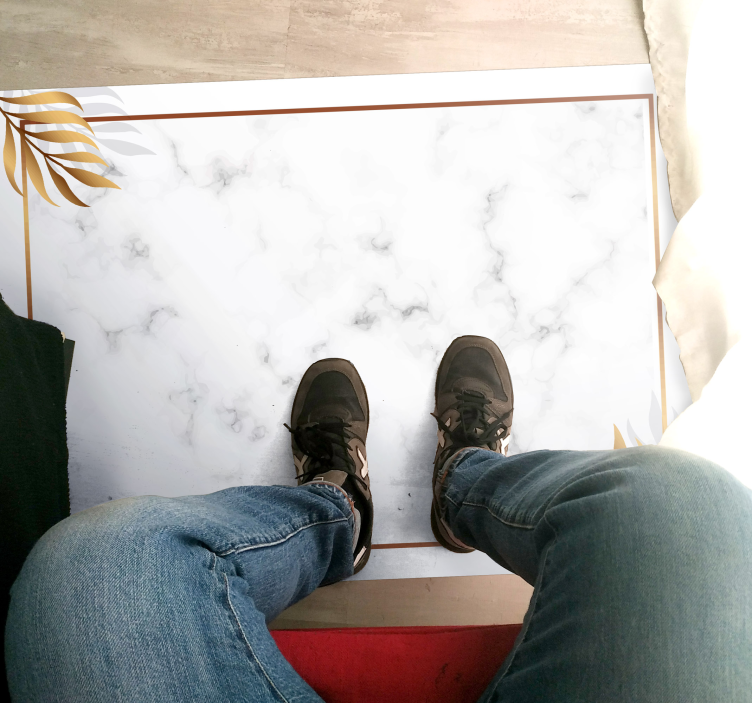 Luxury marble stone floor tiles - TenStickers