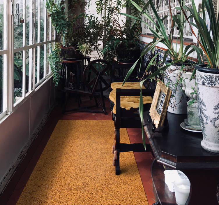 Red/brown  stone floor tiles - TenStickers