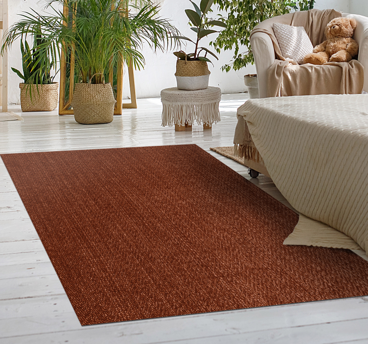 Textured Comfort textured vinyl rug - TenStickers