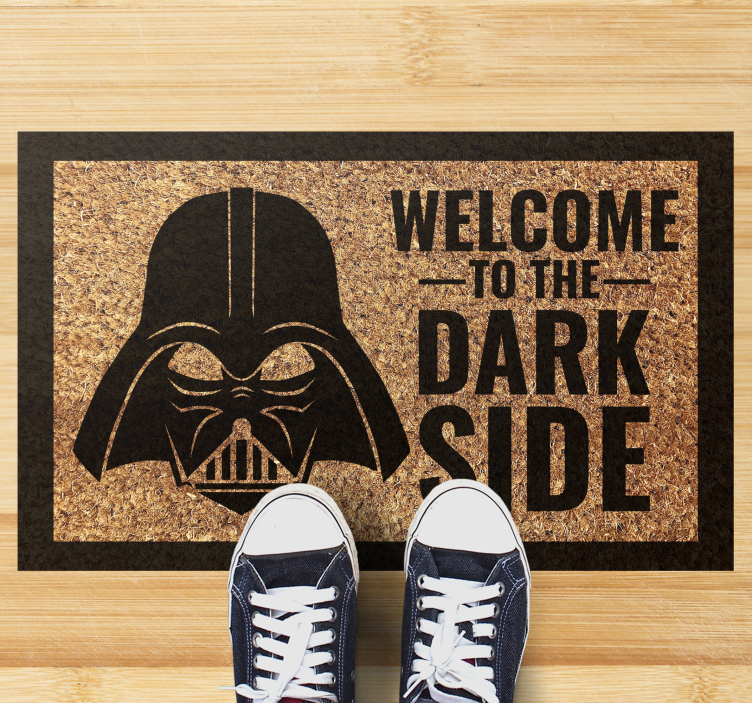 Welcome Dark Side custom rug - TenStickers