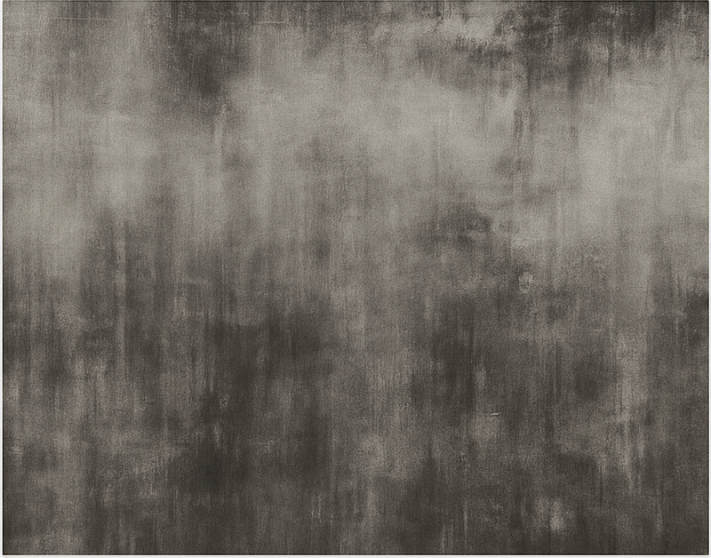 Dark grey woodlands effect kitchen vinyl rug - TenStickers