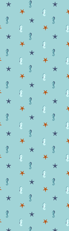 Marine style animal vinyl rug - TenStickers