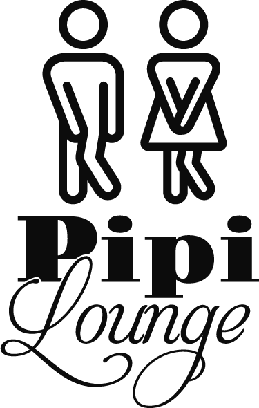 Bathroom vinyl rug pipi lounge rug - TenStickers