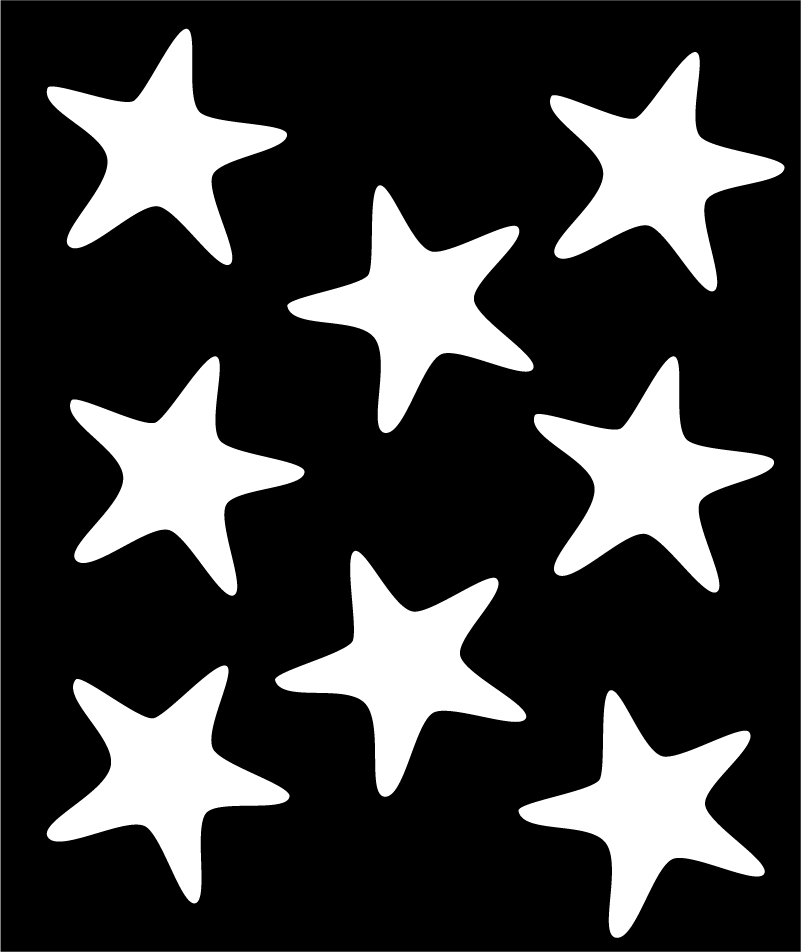 Bathroom vinyl rug starfish design - TenStickers