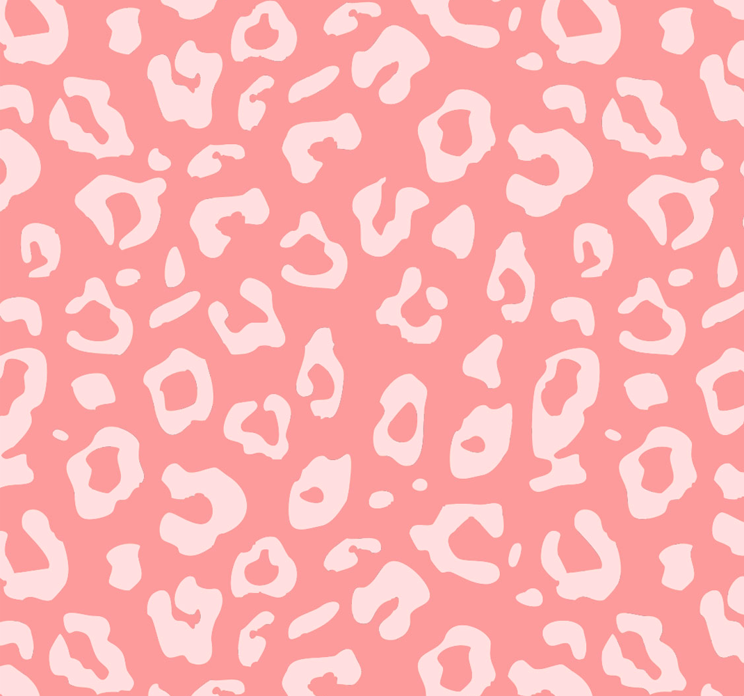 Pink leopard texture animal print vinyl rug - TenStickers