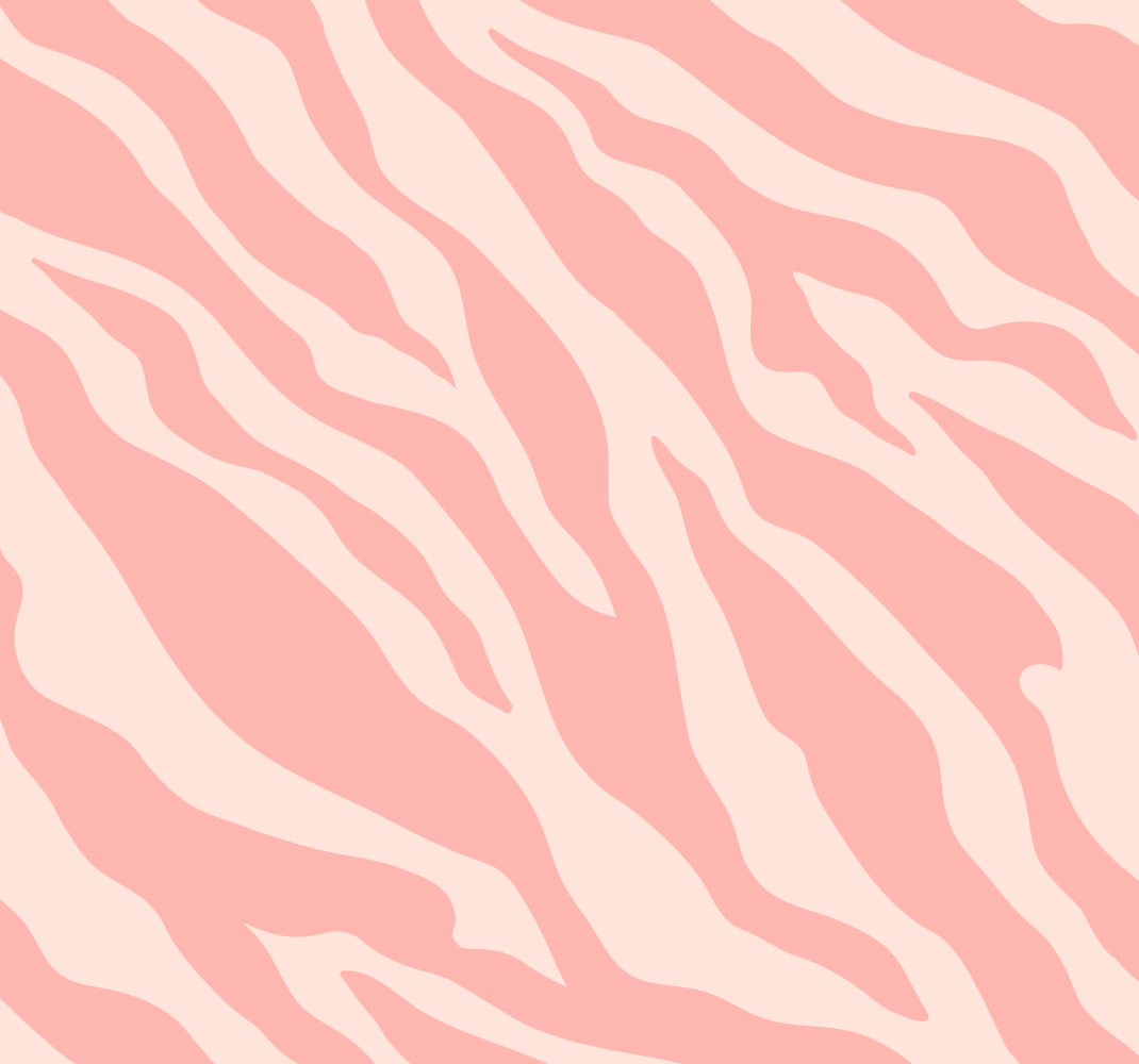 Pink zebra print animal print vinyl rug - TenStickers