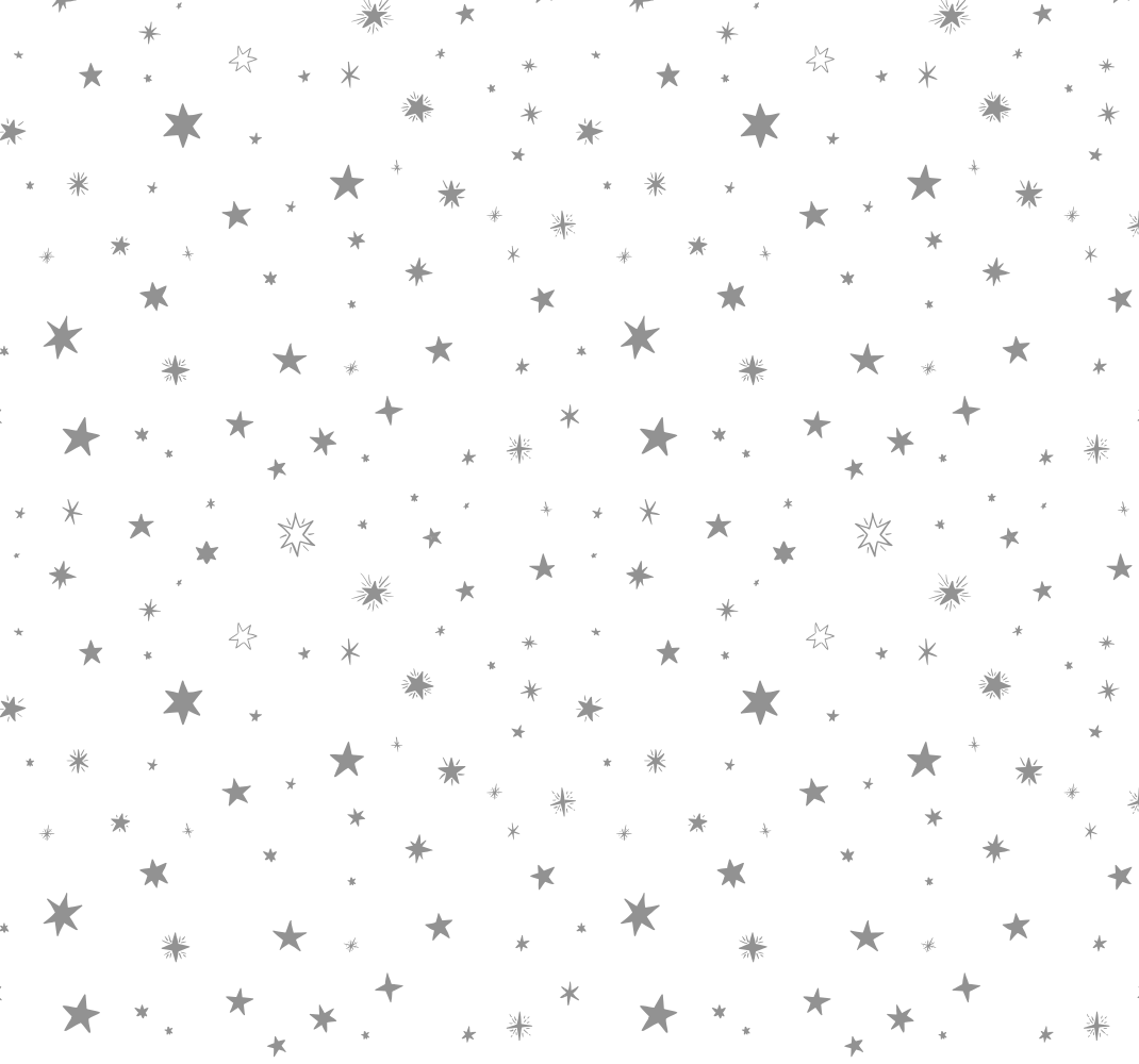 Star vinyl rug gray background with white stars - TenStickers