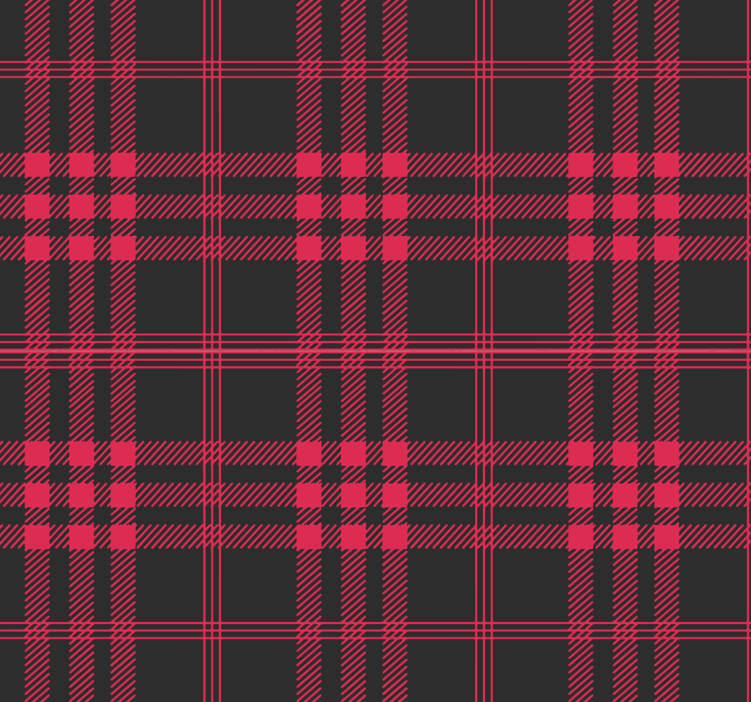 Bedroom vinyl rug christmas tartan design - TenStickers