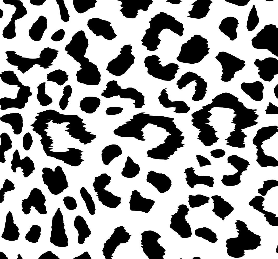 Bedroom vinyl rug with simple leopard print - TenStickers