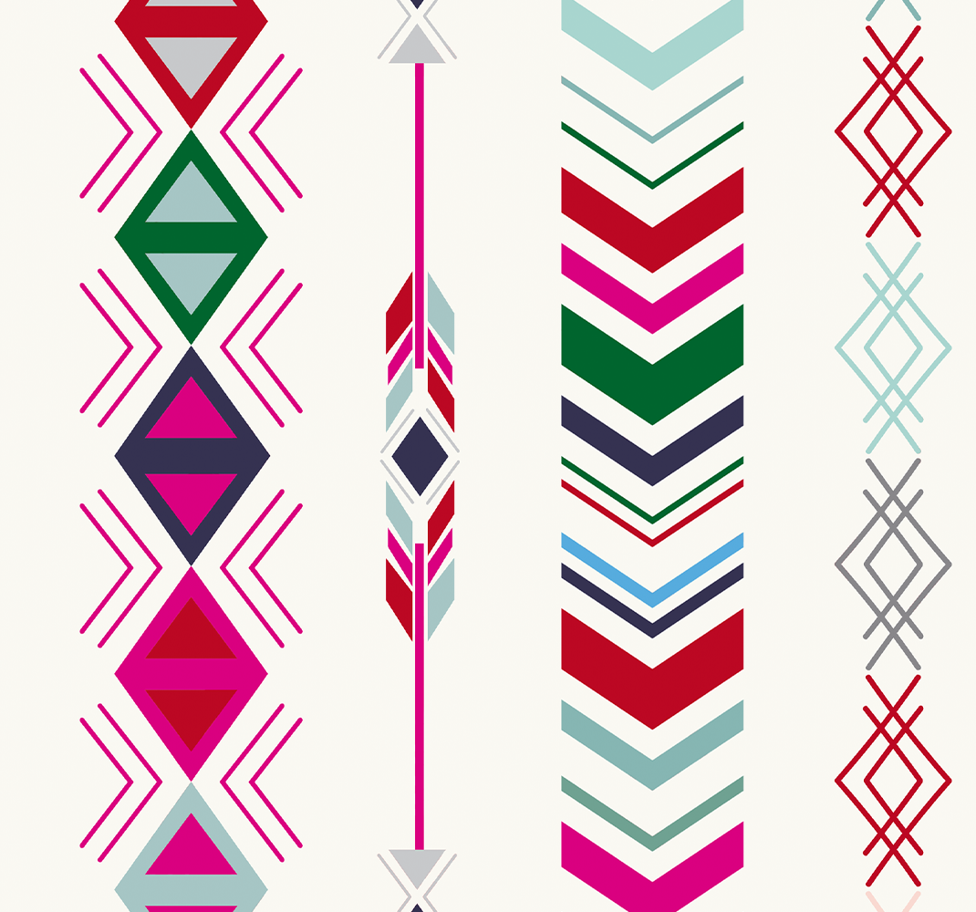 Bedroom vinyl rug pastel arrows - TenStickers