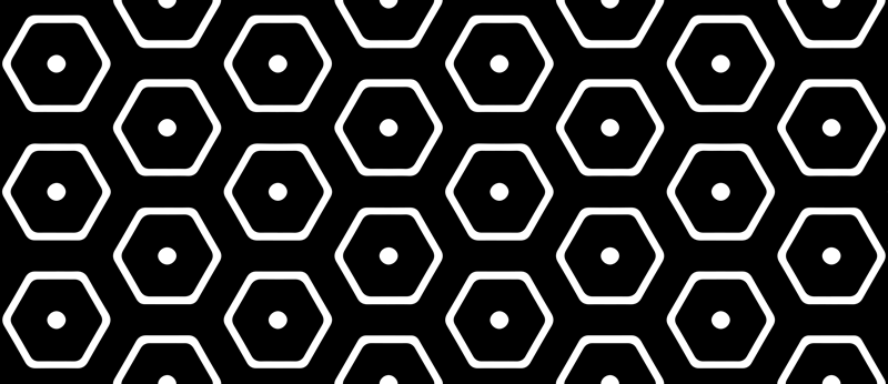 Geometric vinyl rug minimalist geometric pattern - TenStickers