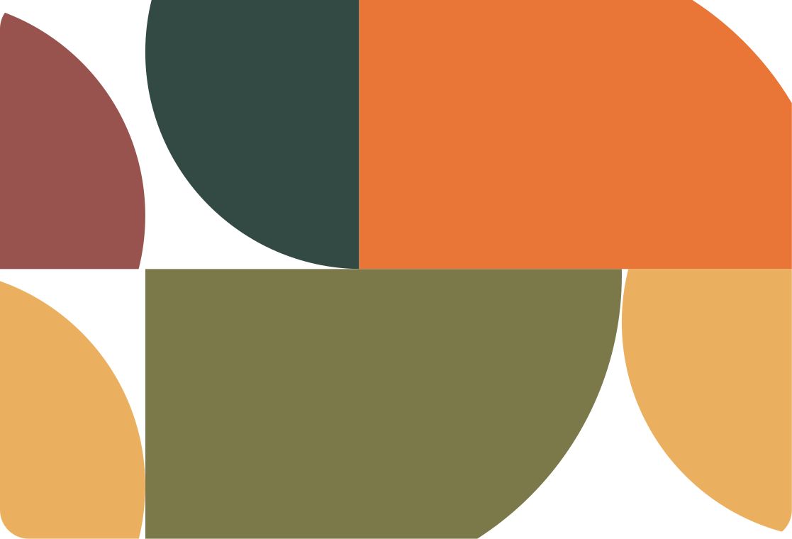 Geometric vinyl rug with abstract geometric design - TenStickers