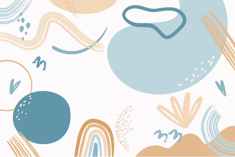 Colorful geometric vinyl rug - TenStickers