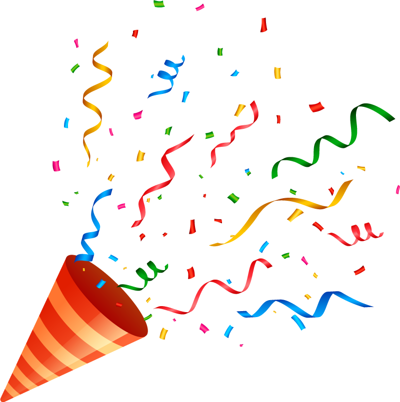 Geometric vinyl rug celebration confetti design - TenStickers