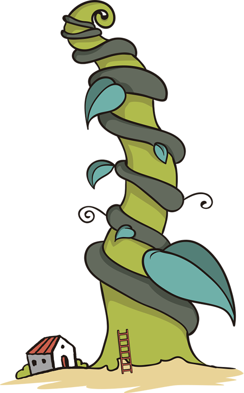 Kids vinyl rug enchanted seeds - TenStickers