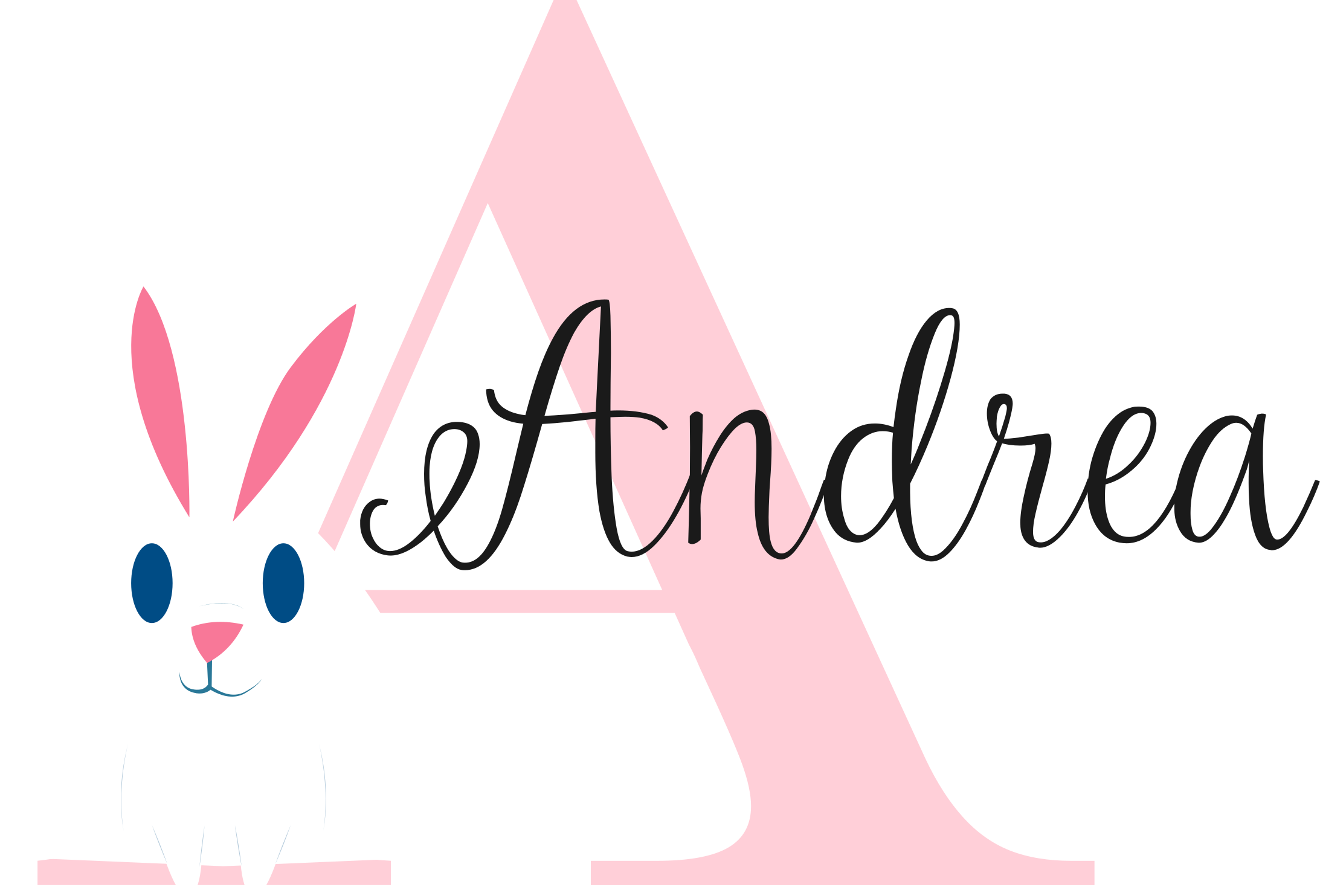 Kids vinyl rug with cheerful large initial sticker - TenStickers