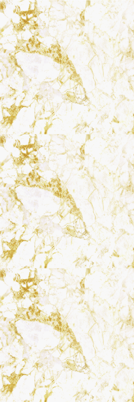 Bathroom vinyl rug in beige marble onyx texture - TenStickers