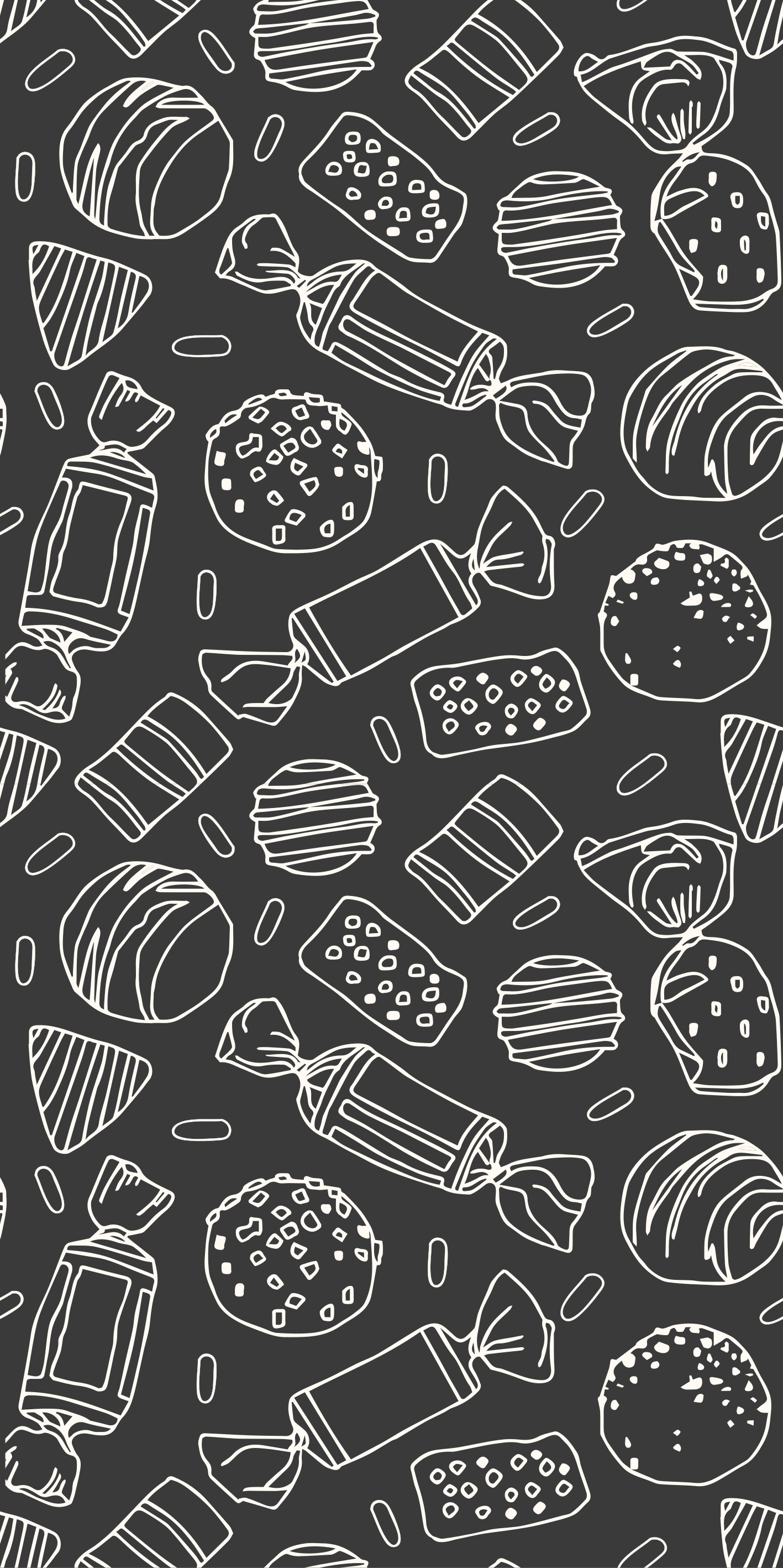 Patron candies kitchen vinyl rug - TenStickers