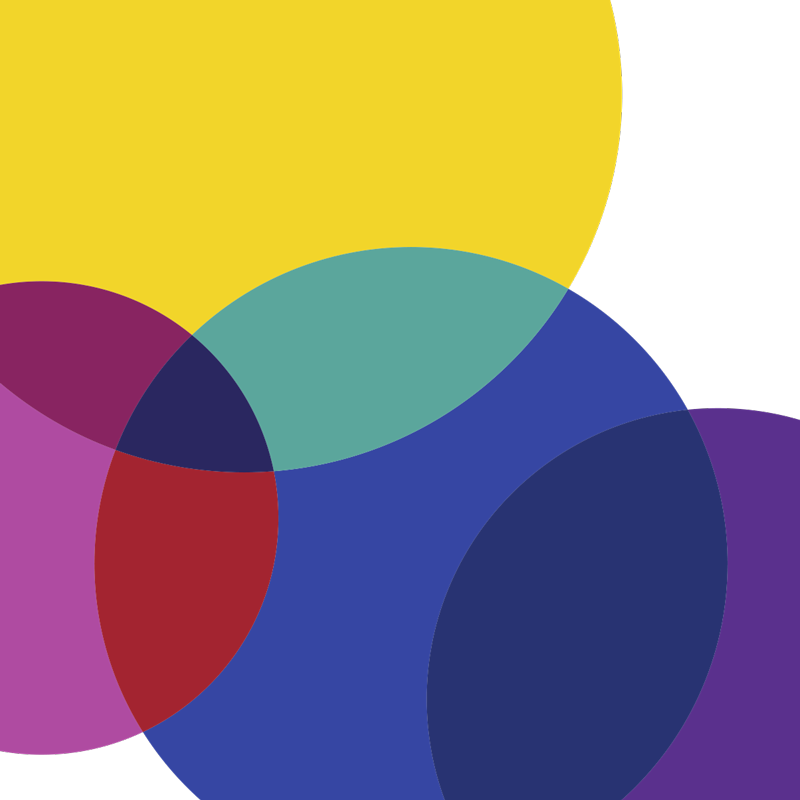 Geometric Colorplay geometric vinyl rug - TenStickers