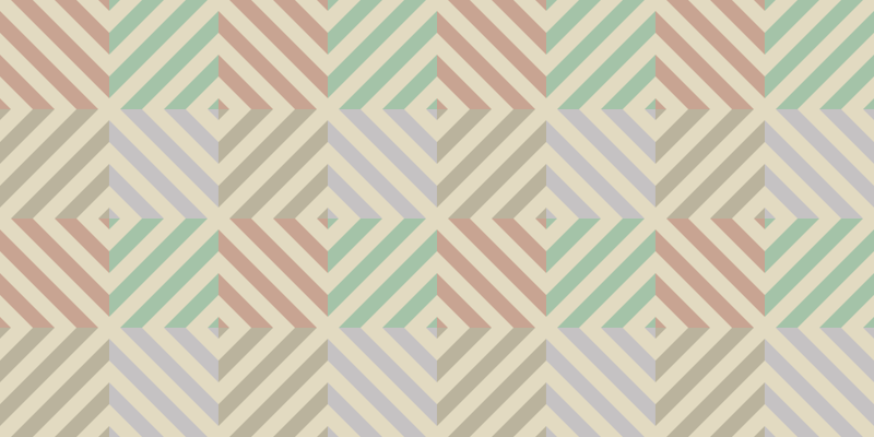 Abstract shapes geometric vinyl rug - TenStickers