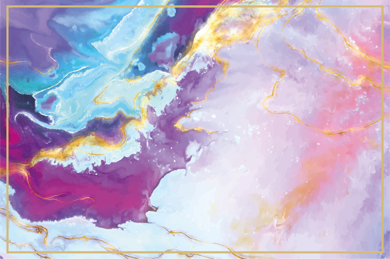 Abstract Marbled textured vinyl rug - TenStickers