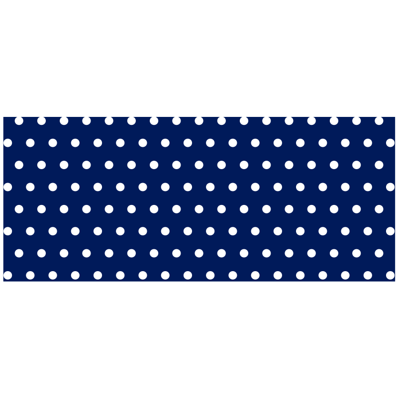 Polka Dotted Decor minimal vinyl rug - TenStickers