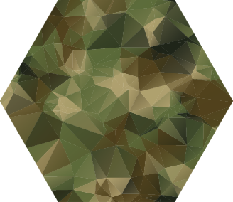 Geometric camouflage vinyl rug - TenStickers