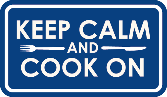 Keep Calm Cook custom rug - TenStickers