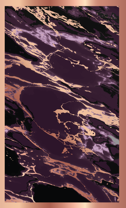 Marbled Pattern marble vinyl rug - TenStickers