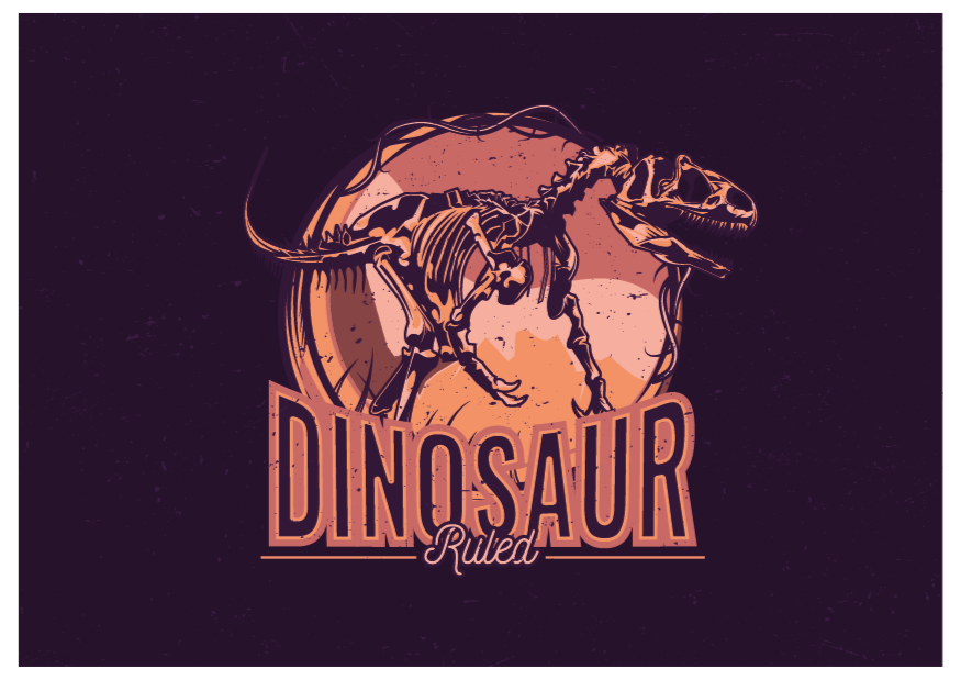 Dinosaur Graphic Image animal vinyl rug - TenStickers