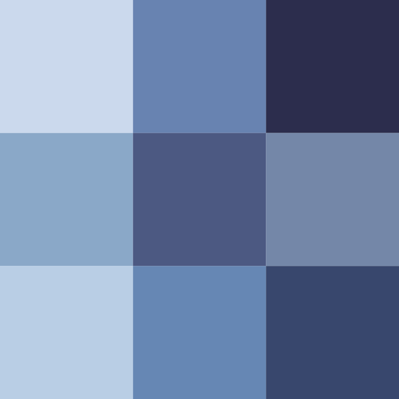 Blue shade  geometric rugs - TenStickers