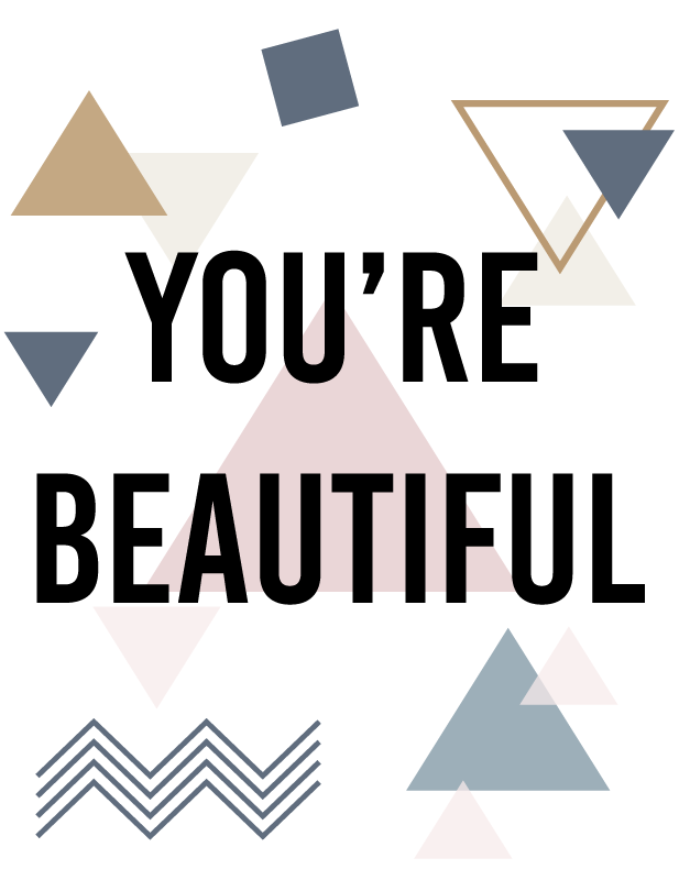 You are so beautiful custom rug - TenStickers