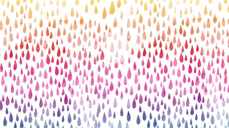 Droplet Pattern textured vinyl rug - TenStickers