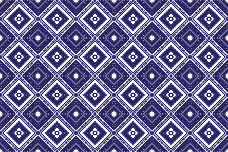 Modern tiles mosaic geometric rugs - TenStickers